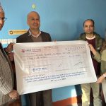 Cheque handover to Trikal Power