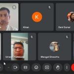 Online Board Meeting of Infra Nepal